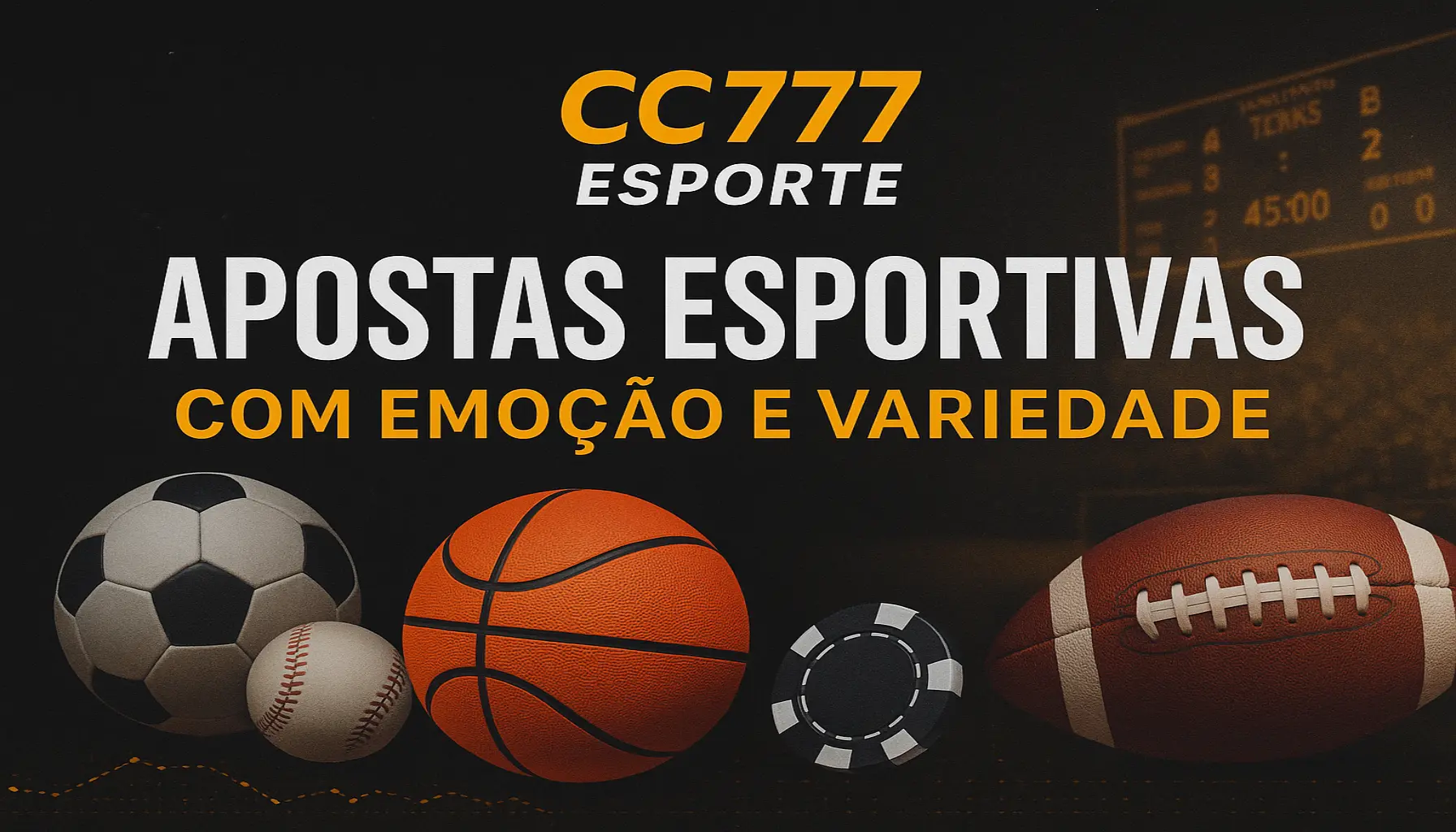 Aposte em apostas esportivas no cassino online CC777
