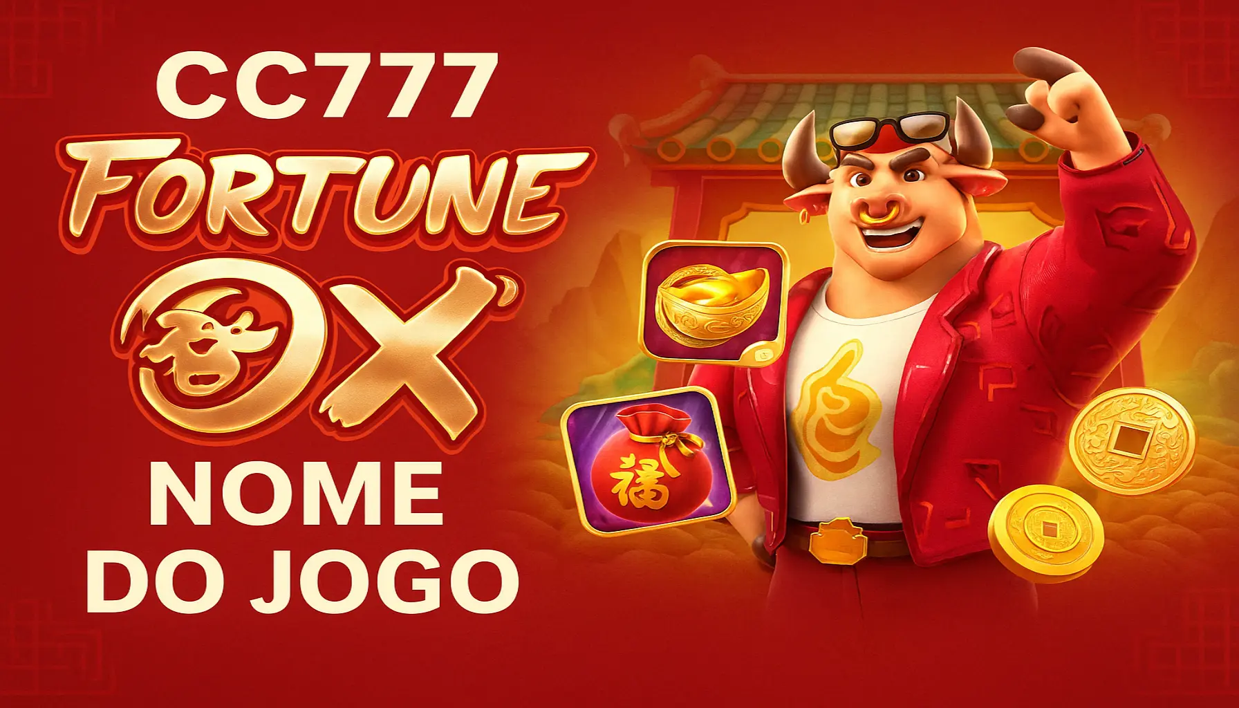 Fortune Ox no CC777 - Aposte Agora e Reivindique Seus Ganhos
