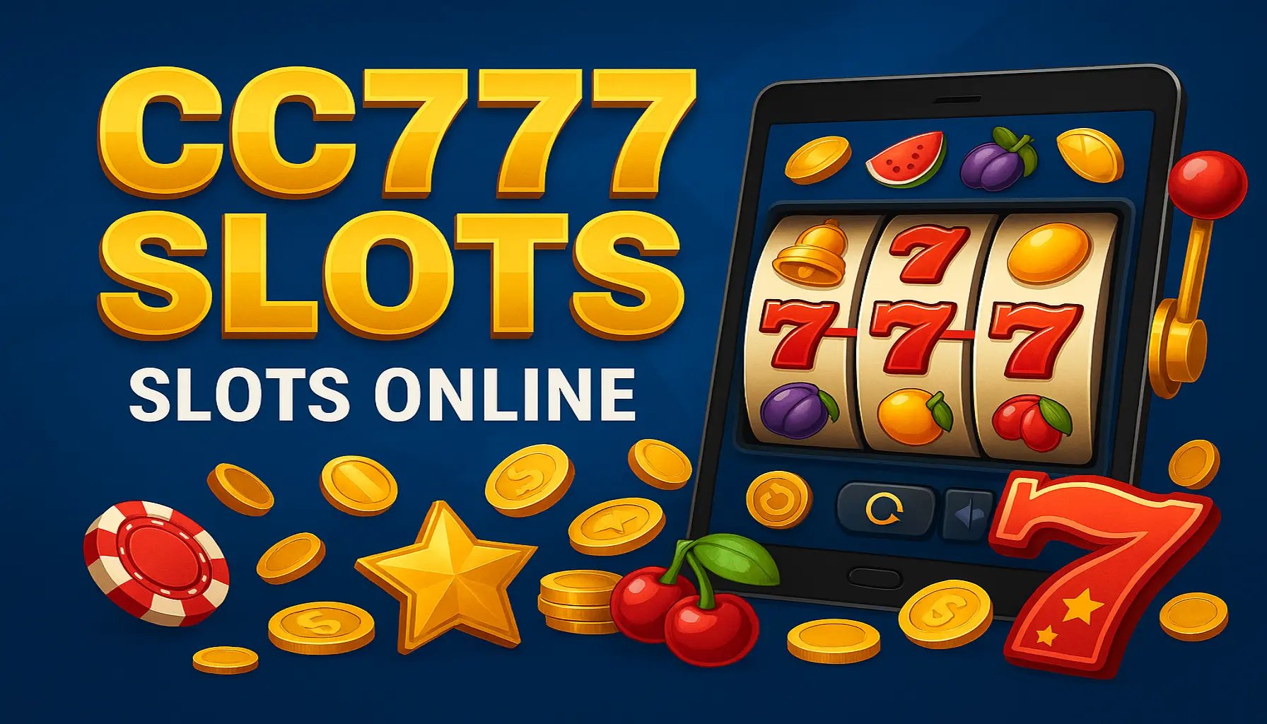 Explore o mundo das slot machines no CC777 Casino